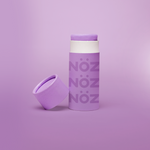 Load image into Gallery viewer, Purple colored reef safe, eco friendly, and colorful vegan Nöz sunscreen.
